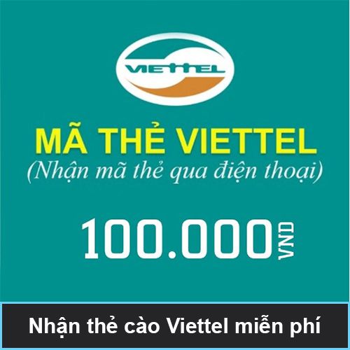 Nhận thẻ cào Viettel miễn phí có phải là thật hay không?